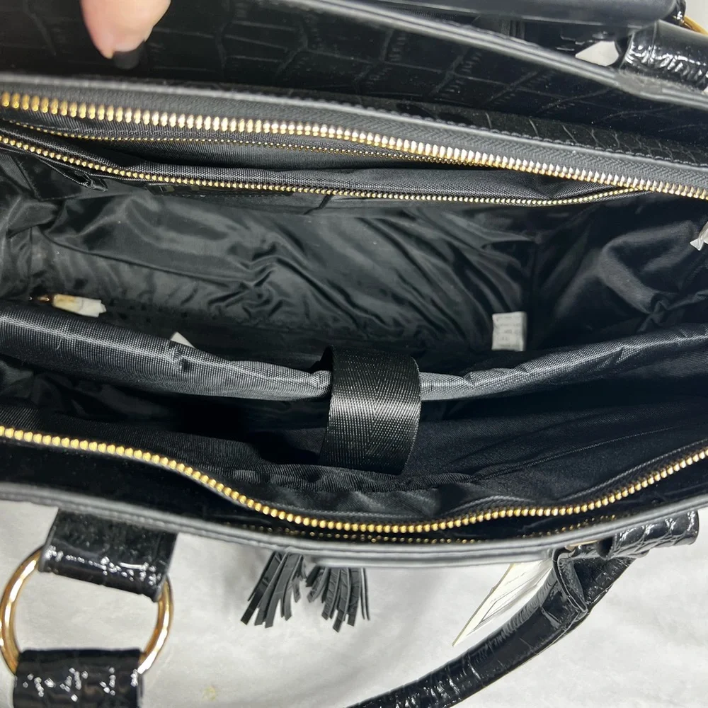 JKM and Company CONTESSA Purple Rolling Tote Bag, Travel Bag or Rolling Work Bag - Picture 14 of 16